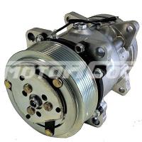 Автомобильный компрессор кондиционера RC-U0827К MotorCool Аналог Sanden 7H15